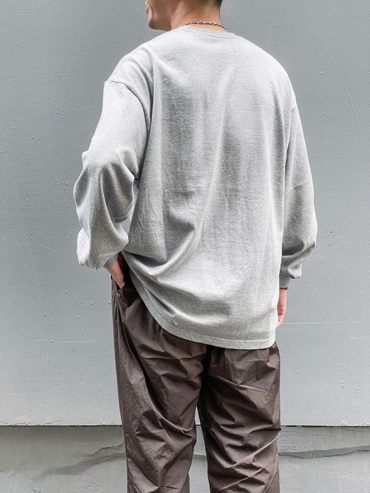 S.F.C SFCSS21CSO02 / BASIC L/S TEE / GREY