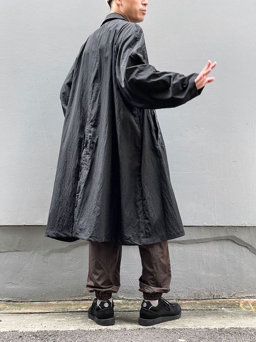 S.F.C SFCFW21J03 / SFC SOUTIEN COLLAR COAT / BLACK