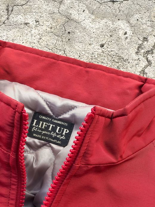 LIFT UP FTF-205 / N/C STAND COLLAR JUMPER / TRUE RED