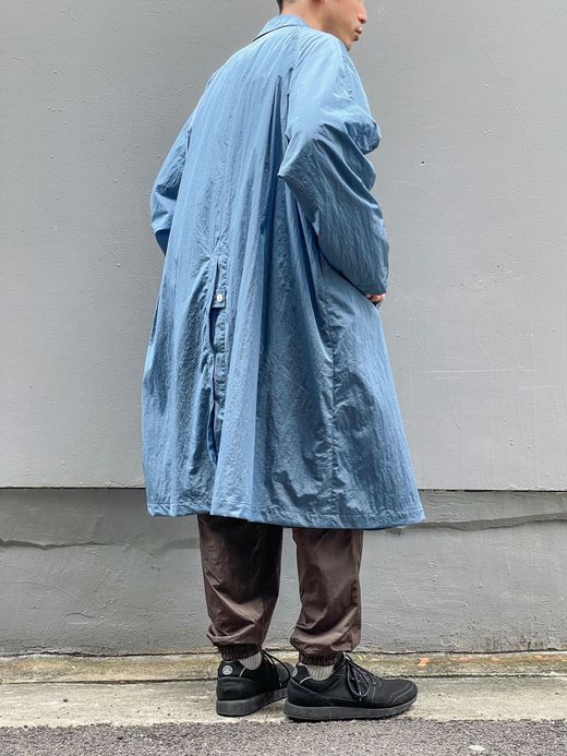S.F.C SFCFW21J03 / SFC SOUTIEN COLLAR COAT / SAX BLUE