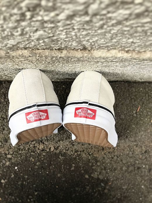 Vans Lampin(2-Tone Suede) / true white/black