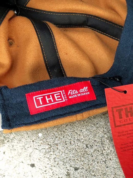THE UNION TCH00082-A / WOOL ONE CAP / KAMI COLLABORATION / MUSTARD