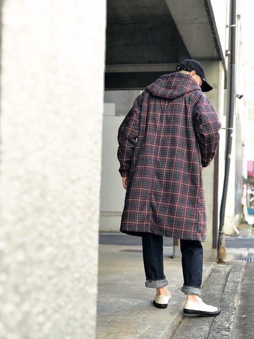 VOO VOO-888 / EXCEL BENCH COAT / CHARCOAL CHECK