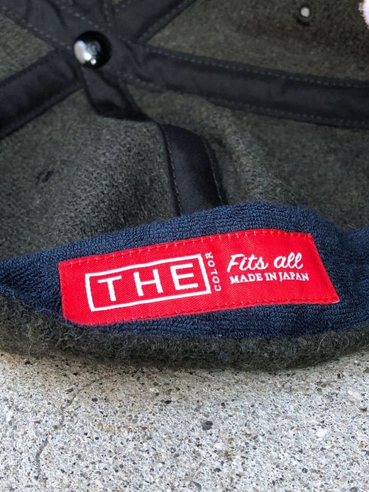 THE UNION TCB00103 / WOOL "WORKING CLASS" CAP / OLIVE