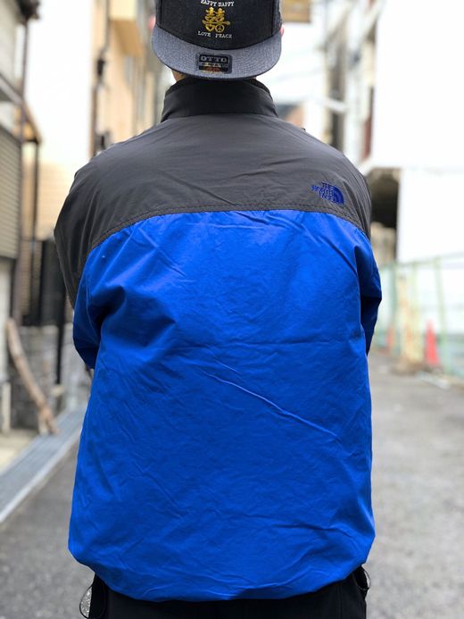 THE NORTH FACE Hydrena Wind Jacket / グラフィットグレー×ターキッシュブルー