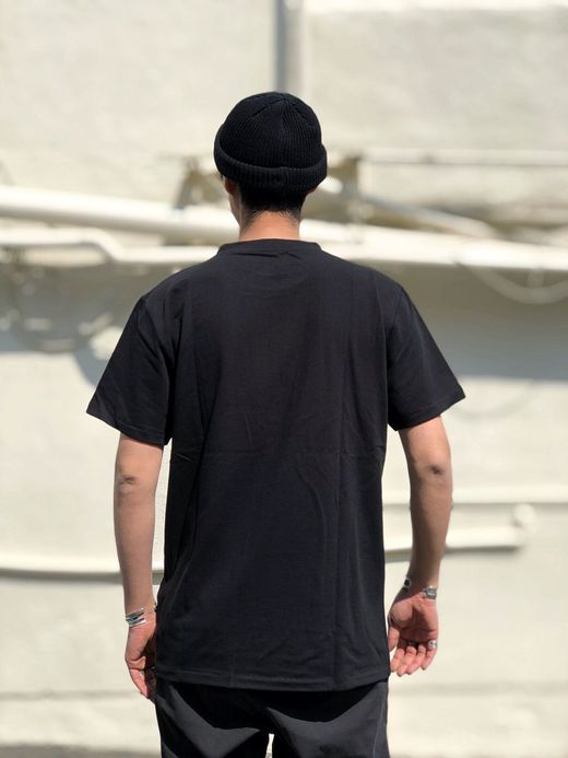 ROARK REVIVAL RTJHW521 / "TIGER HEAD" 9.3oz H/W TEE / BLACK