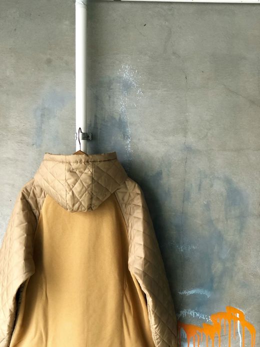 VOO VOO-950 / QUILT HOODY / CAMEL