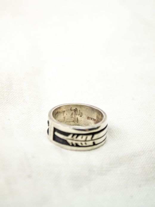 Indian Jewelry WILLIS HUMEYESTEWA SILVER RING
