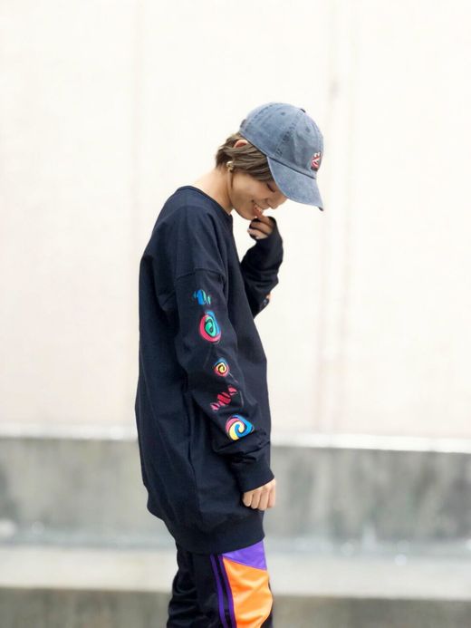 ALDIES A6103319 / RAINBOW BIG LONG CUT / BLACK