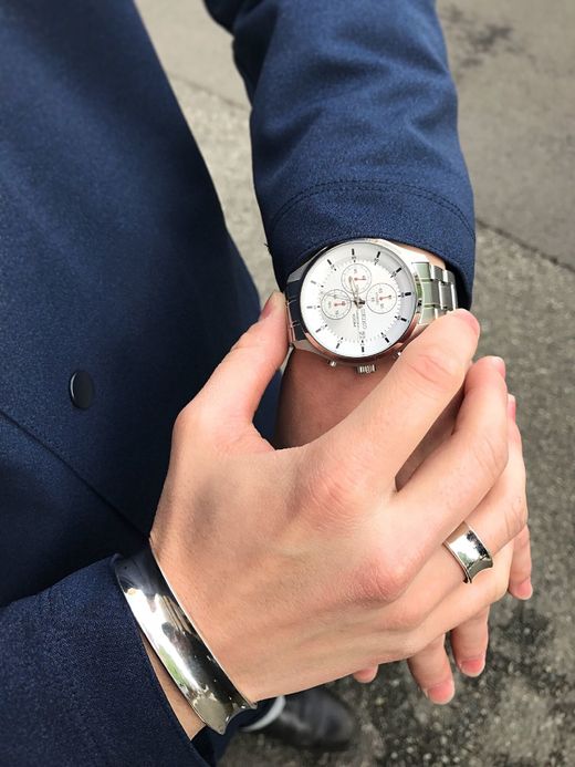 SEIKO Basic Chronograph / white