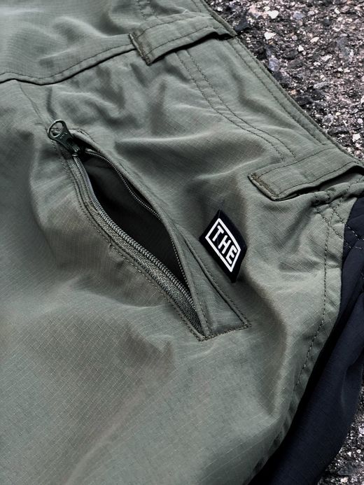 THE UNION TF00305 / EAZY NYLON SHORTS / OLIVE