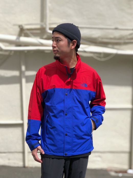 THE NORTH FACE NP21835 / HYDRENA WIND JACKET / TNFレッド×TNFブルー