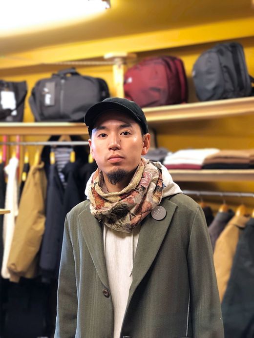 VOO LIF-054 / 3FACE GOBELIN STOLE / BEIGE COMBO
