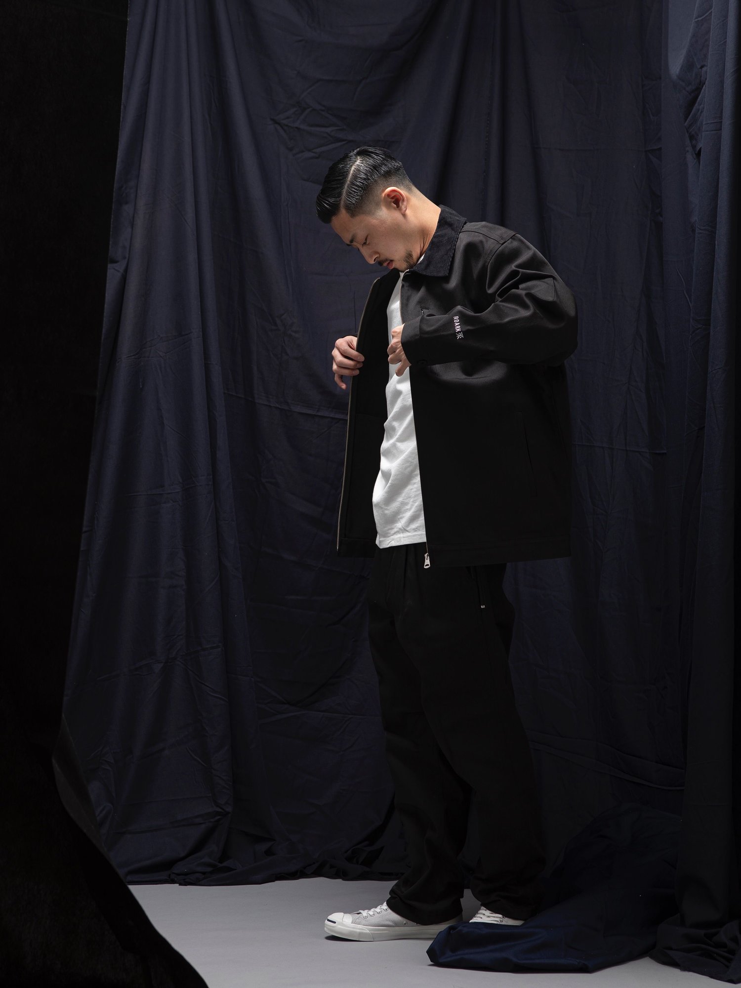 新品未使用ROARK×DICKIES NEW TRAVEL PANTS XL Roark Revival Pants Mens XL Extra Large Black Transit Travel