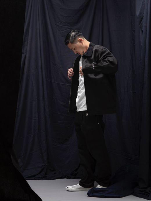 ROARK REVIVAL RPJ610 / ROARK × DICKIES - NEW TRAVEL PANTS - RELAX TAPERED / BLACK
