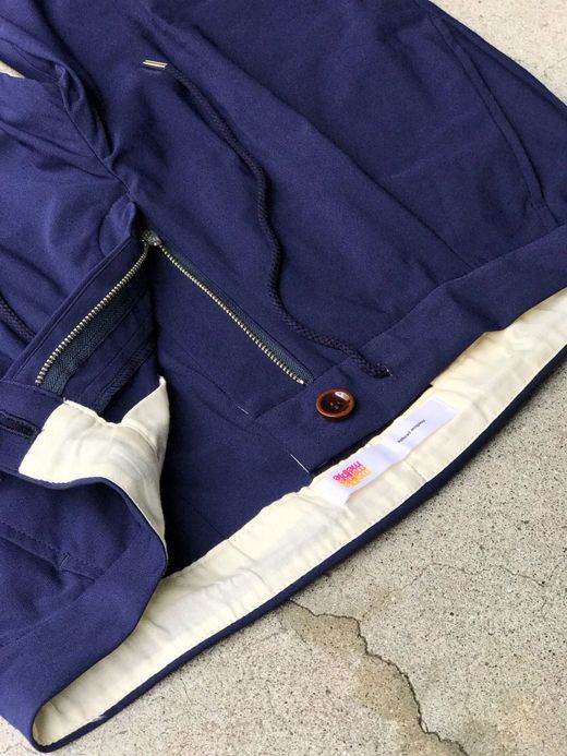 MP-TM011 / TOMCAT ONE TUCK SHORTS / NAVY