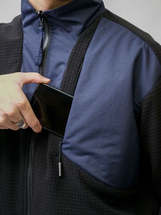  MP-20AW023 / MARCED STAND REVERSIBLE / BLACK×NAVY