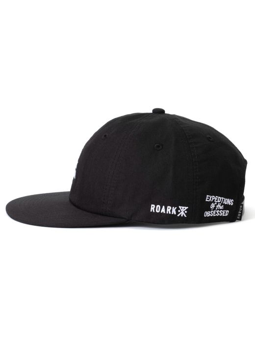 ROARK REVIVAL RHJ602 / "TRIP OBSESSED" 6PANEL CAP / BLACK