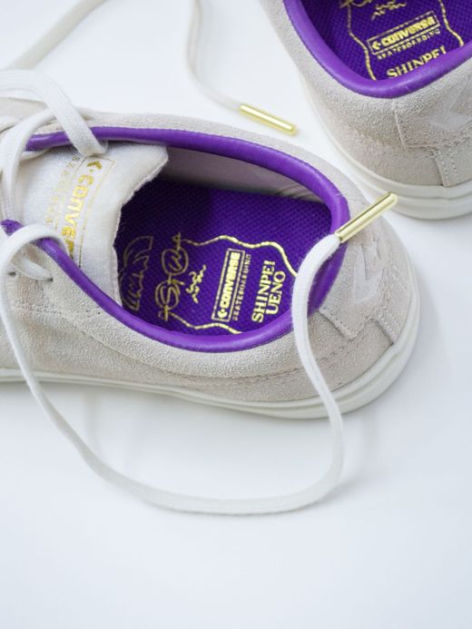 CONVERSE SKATEBOARDING 34200592 / BREAKSTAR SK SHINPEI UENO OX + / OFF WHITE