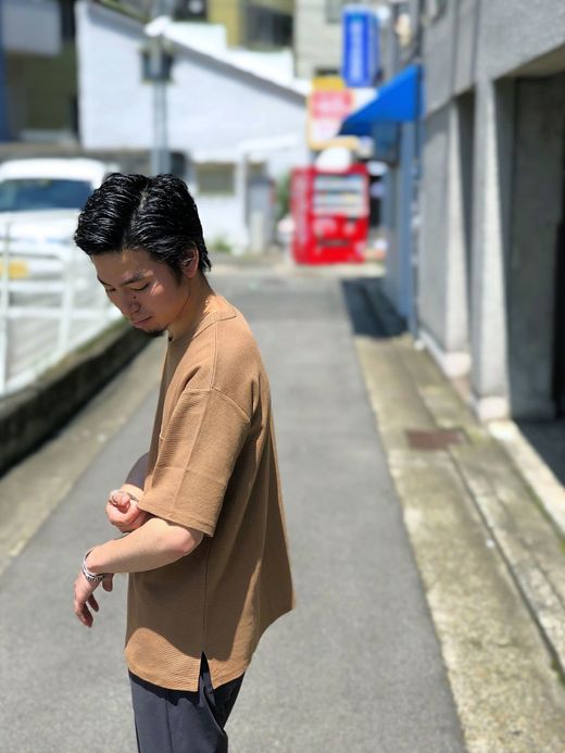 VOO Good Thermal Tee / camel