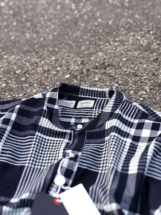 ANACHRONORM AN002 / PULLOVER LONG SHIRT / INDIGO(ONE WASH)