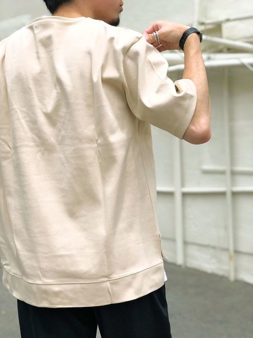 Spinner Bait デラヴェWポケットTee / サンドグレー