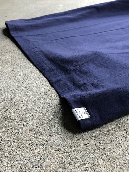 ROARK REVIVAL RTJD520 / "LARGE LOGO" TEE / NAVY