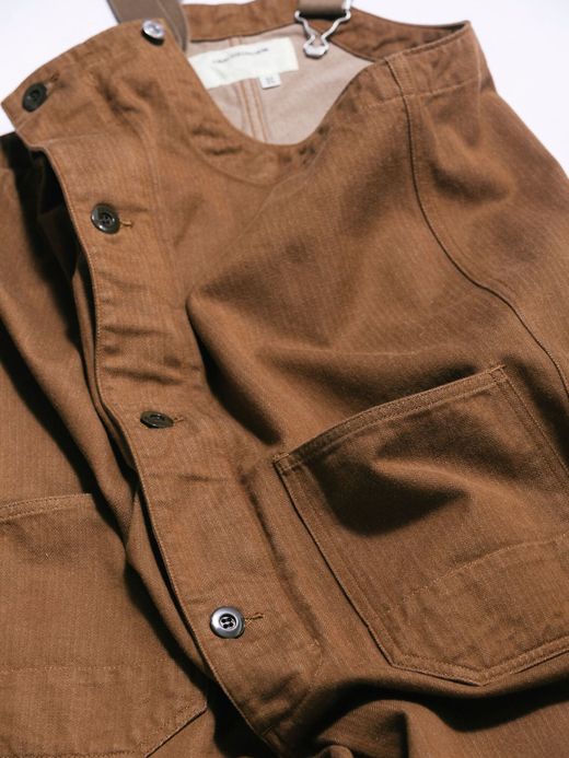 ANACHRONORM AN036 / DECK OVER PANTS / BROWN