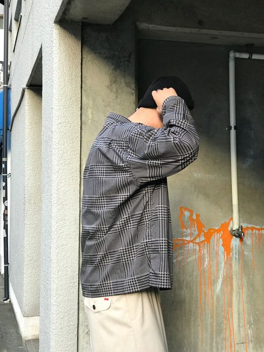 VOO VOO-965 / GOOD PATTERN SHIRTS / GRAY CHECK