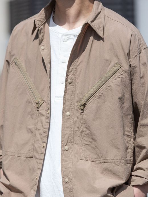 BAMBOO SHOOTS M210104 / HIKING SHIRT / BEIGE