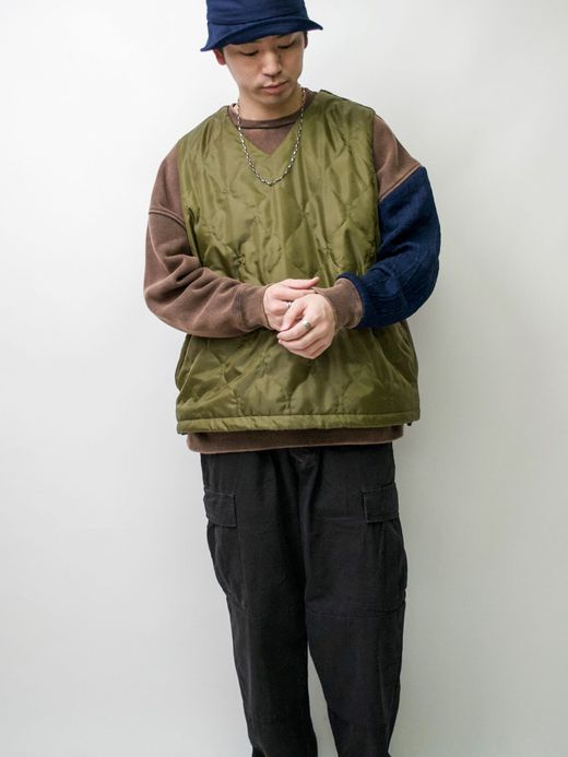 VOO VOO-1022 / D.I.Y MIST CREW / BROWN