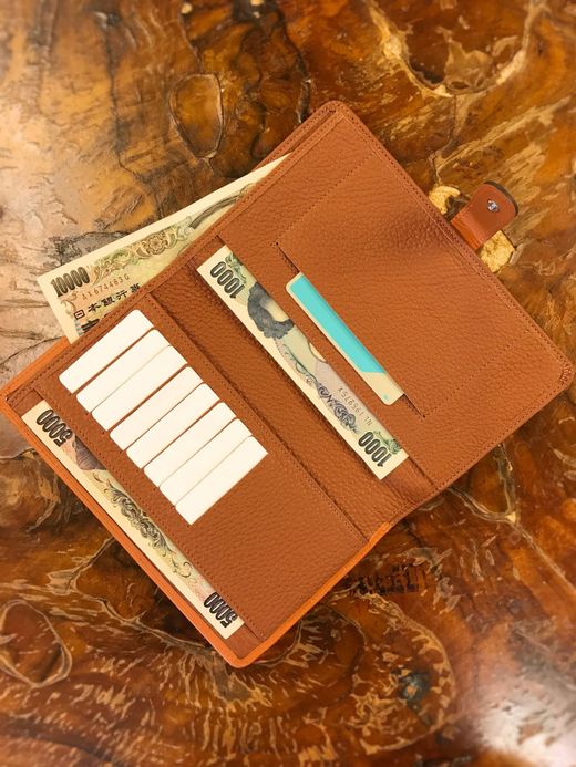  All In One Long Wallet / tan brown