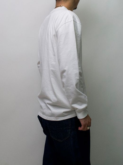 LIFT UP FTF-601 / MADE IN JAPAN HW L/S TEE / WHITE
