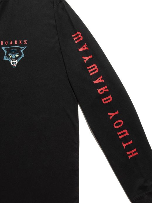 ROARK REVIVAL RLTJ655 / "THE WOLF" L/S TEE / BLACK