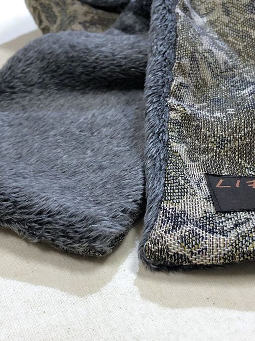VOO LIF-054 / 3FACE GOBELIN STOLE / GRAY COMBO