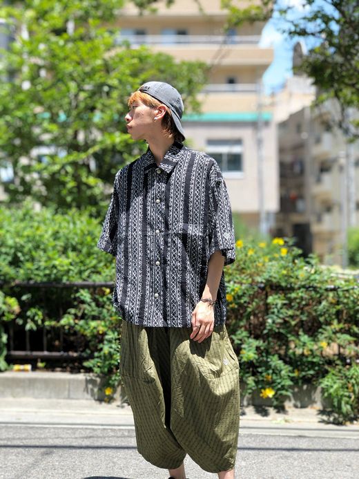 ALDIES A5002219 / PLANT WIDE SHIRT / BLACK