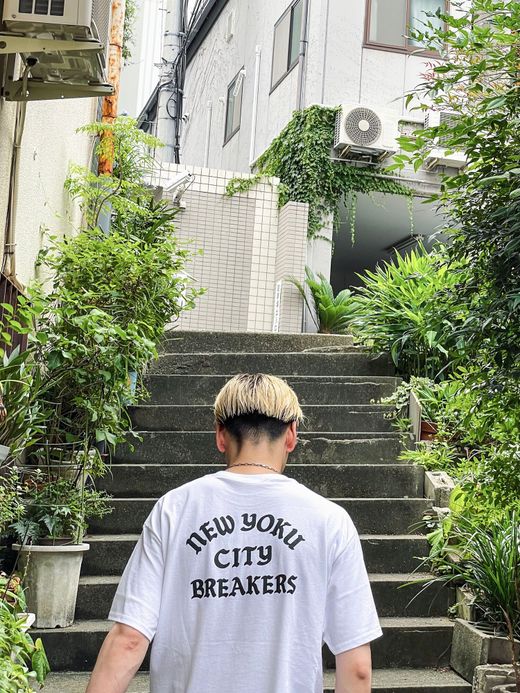 THE UNION UNIIN-011 / THE "BREAK" TEE / WHITE