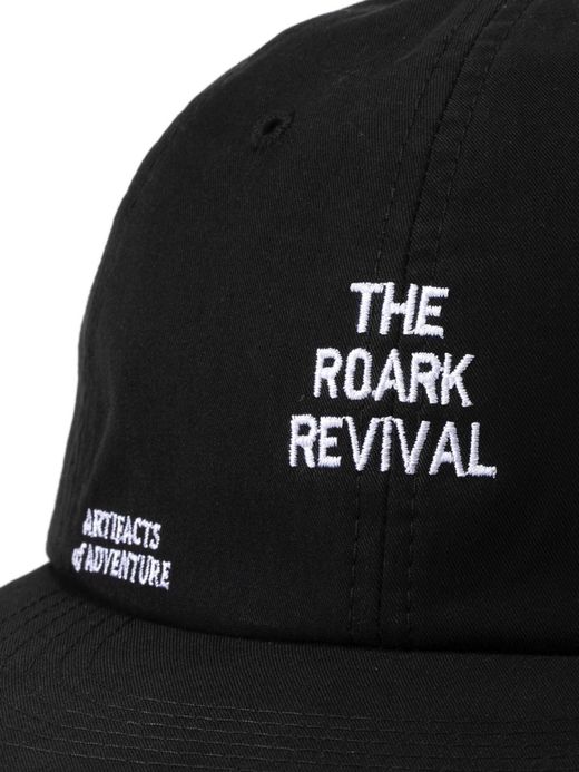 ROARK REVIVAL RHJ602 / "TRIP OBSESSED" 6PANEL CAP / BLACK
