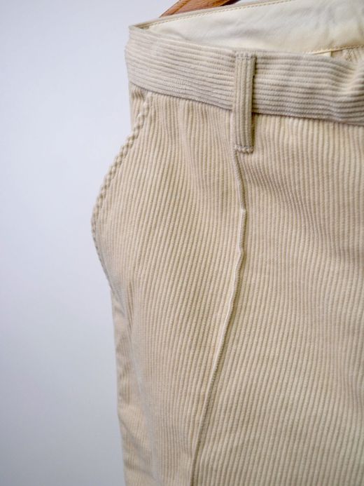  MP-BT005 / BEACH TAILOR CORDUROY PANTS / ECRU