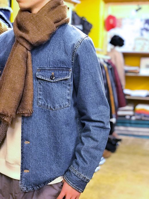 H.F and Weaver Stole / brown