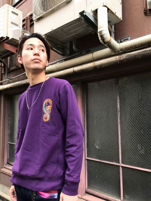ALDIES Snakellero Sweat / purple