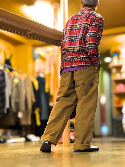 fulton GOWANUS JKT(FLANNEL CHECK) / RED