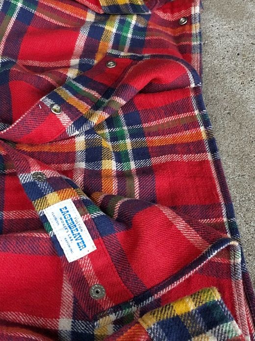 fulton GOWANUS JKT(FLANNEL CHECK) / RED