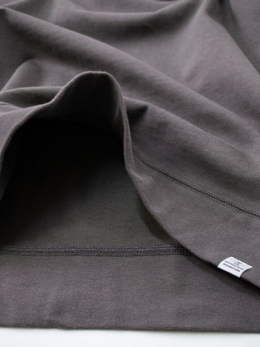 ROARK REVIVAL RLTJHW701 / "LOGO" 9.3oz H/W L/S POCKET TEE / BLACK