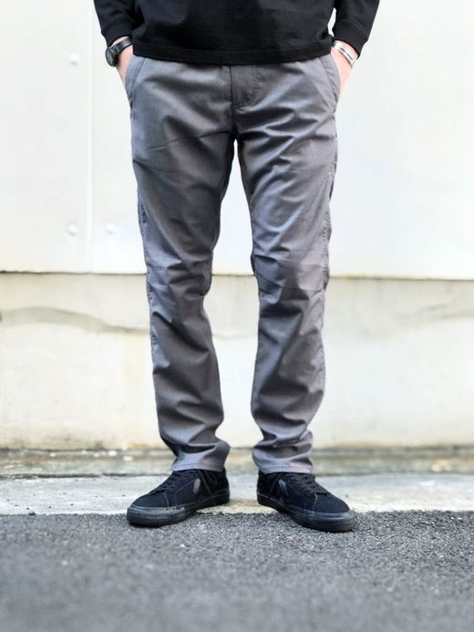 ROARK REVIVAL RPJ550 / NEW TRAVEL PANTS - NARROW FIT / GREY