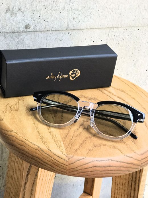 VOO VOO-1004 / CLEVER "JOCK" / CLEAR×BLACK