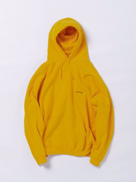 ANACHRONORM NM-SW03 / EMBROIDERED 50/50 HOODED PARKER / YELLOW B