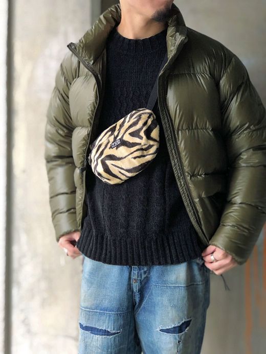 THE UNION TCB00050 / FIELD POUCH(L size) / ZEBRA