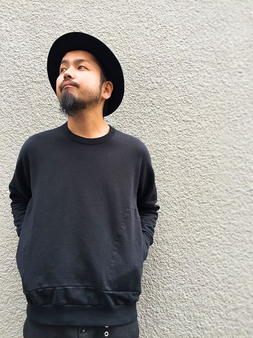 remilla Towel Neck Pull Sweat / sumikuro