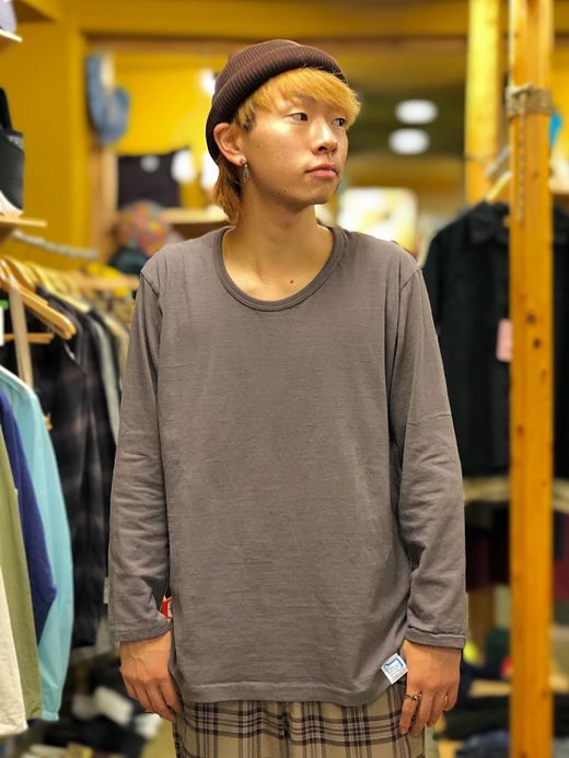 fulton OWN WAY L/S TEE / OLD GRAY